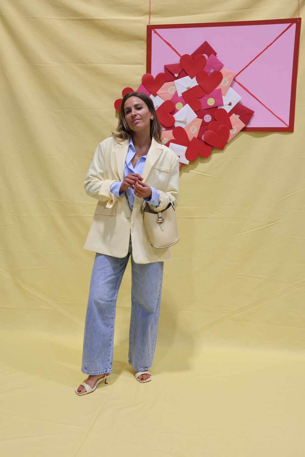 Harper balloon light denim jeans