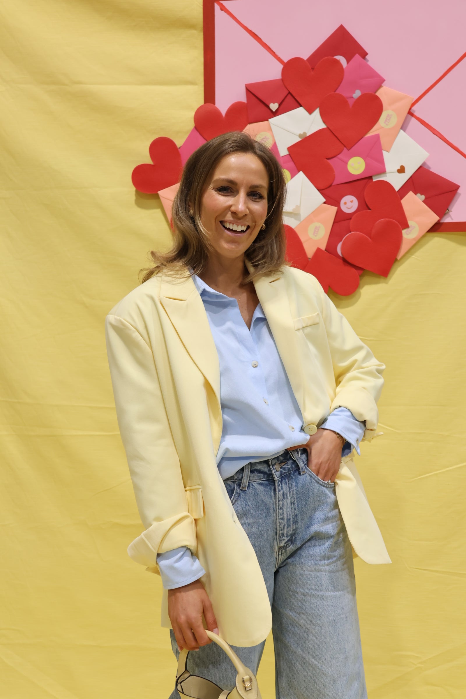 Je t'aime hemdje blauw