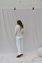 Joëlle knit met kanten rugdetail