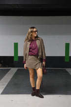 Annabel oversized longsleeve acaï