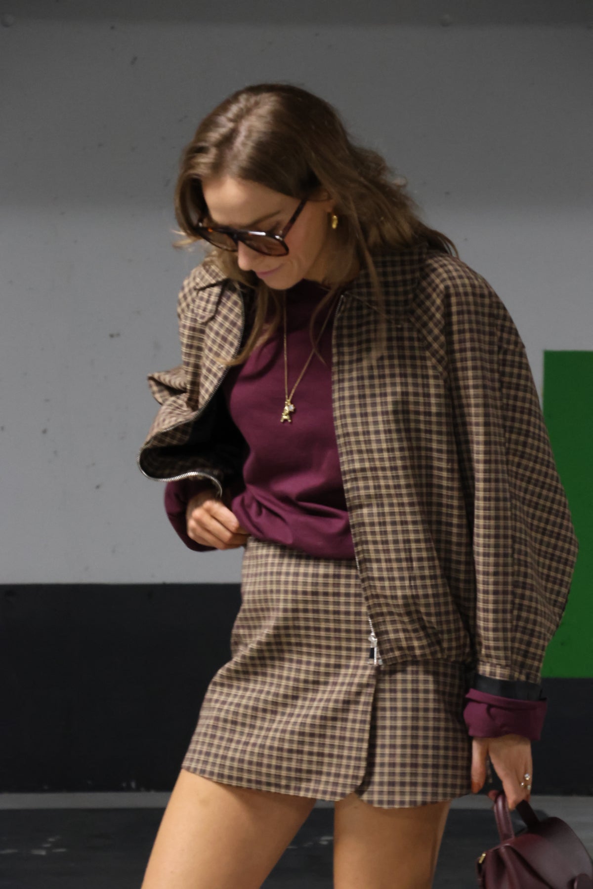 Annabel oversized longsleeve acaï