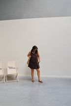 Alix jurk bruin