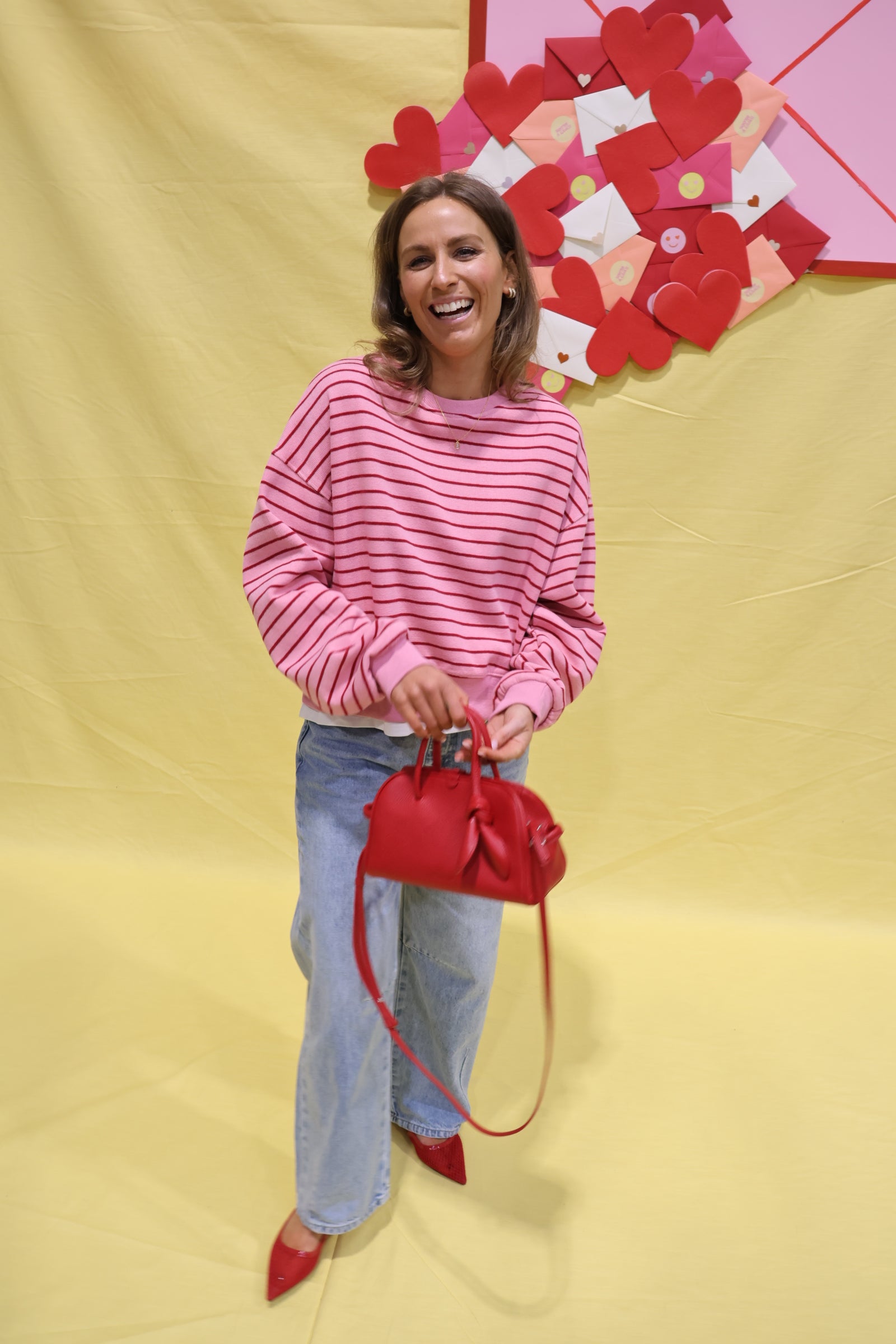 Harper balloon light denim jeans