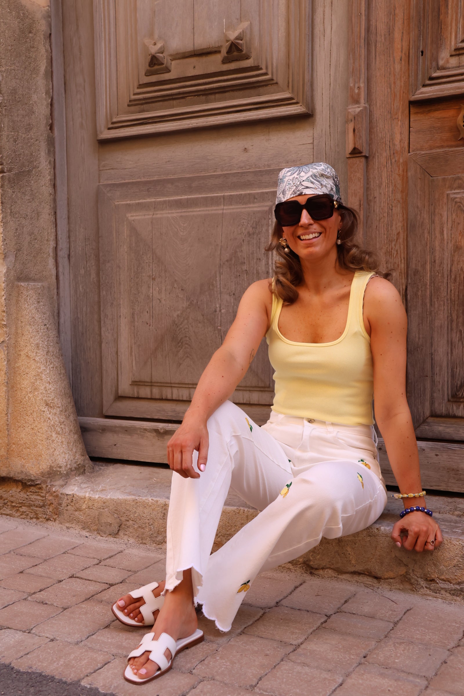 Palma sjaaltje ecru
