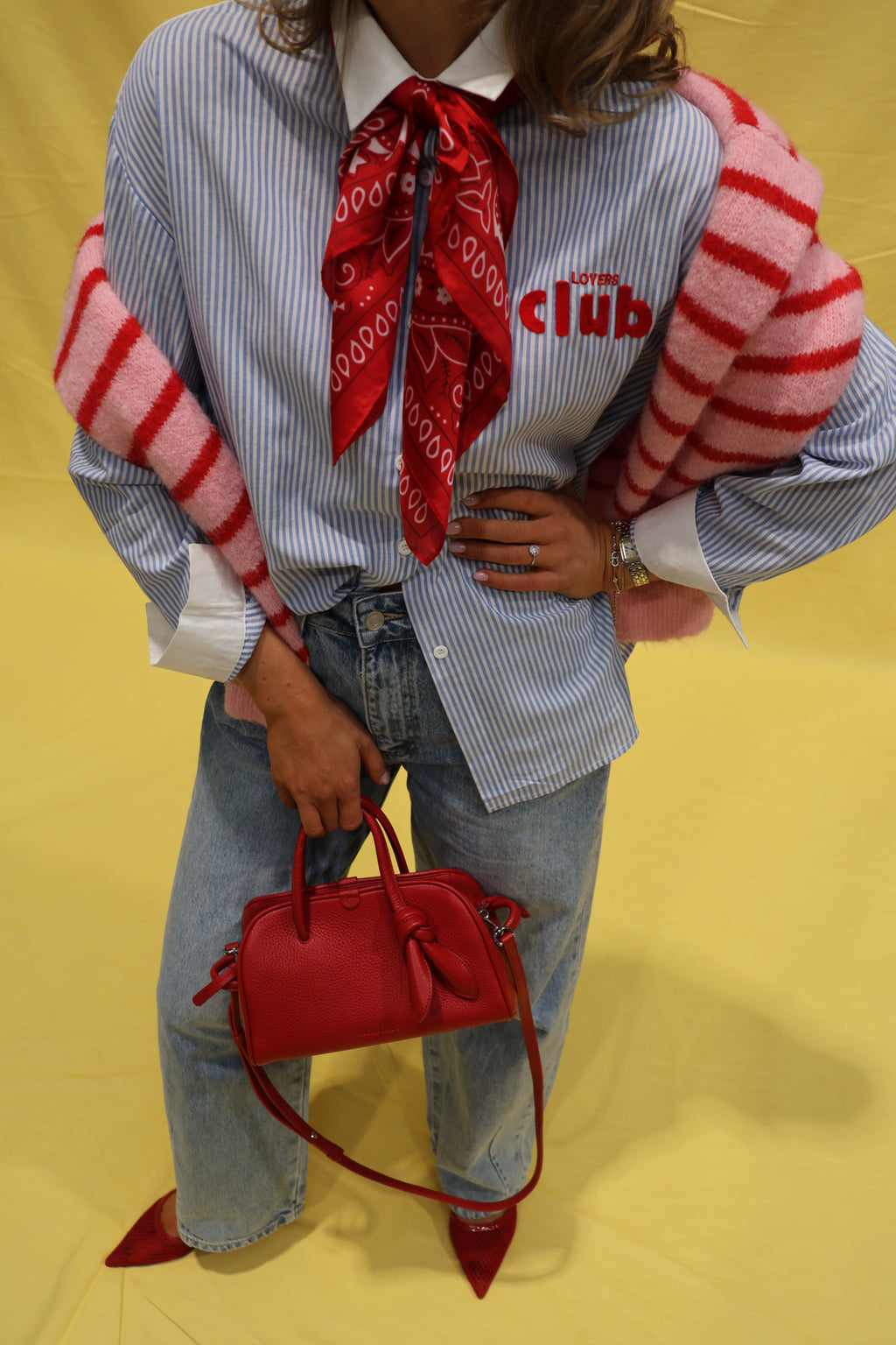 Lovers club hemd blauw