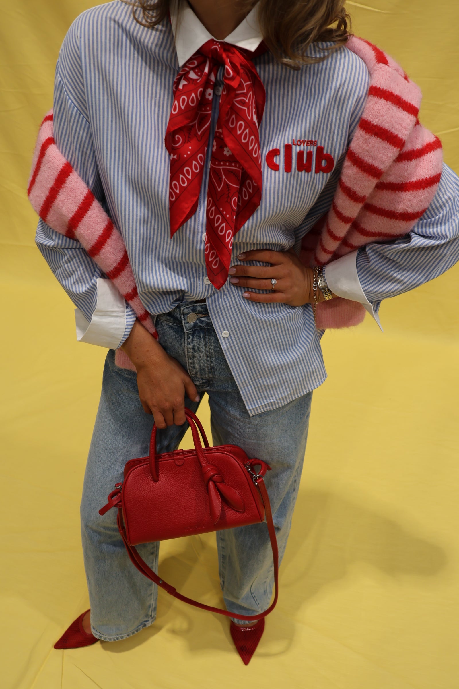 Lovers club hemd blauw