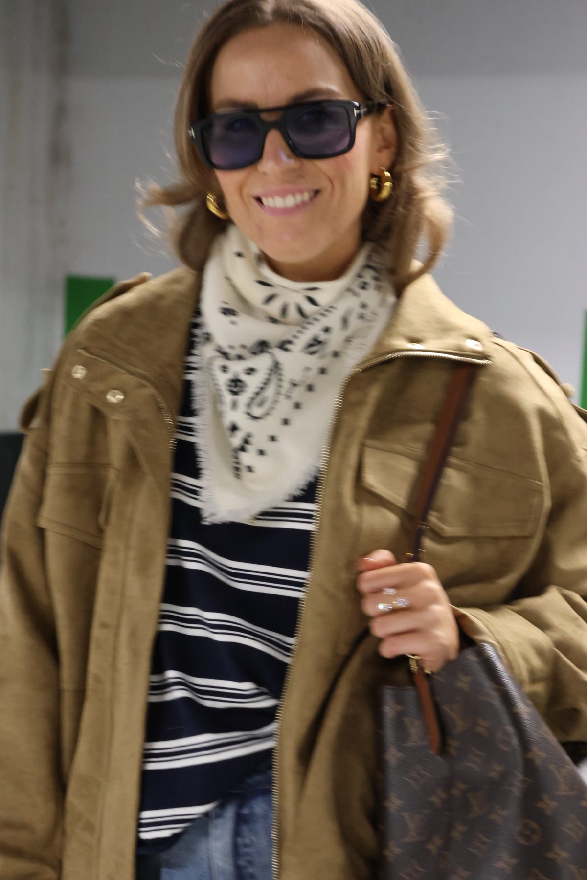 Léa gestreepte longsleeve marine