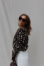 Rumi bambi cardigan bruin