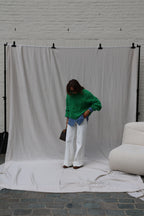 Joanne cable knit groen