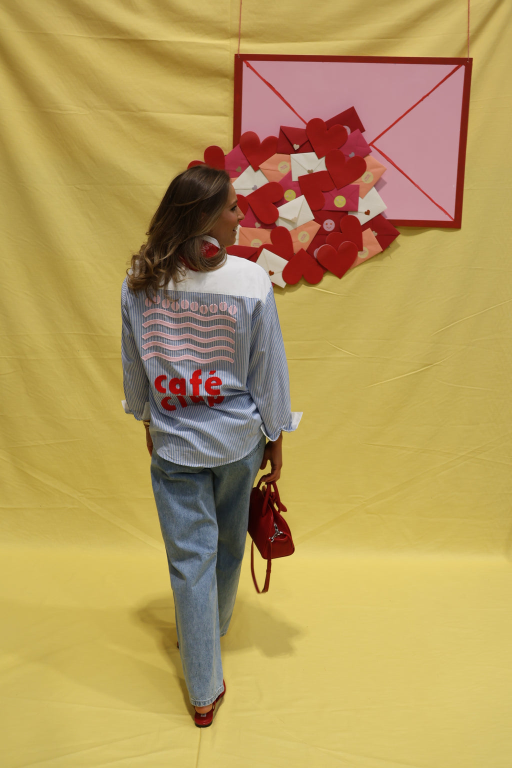 Harper balloon light denim jeans