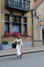 Billie korte trenchcoat beige