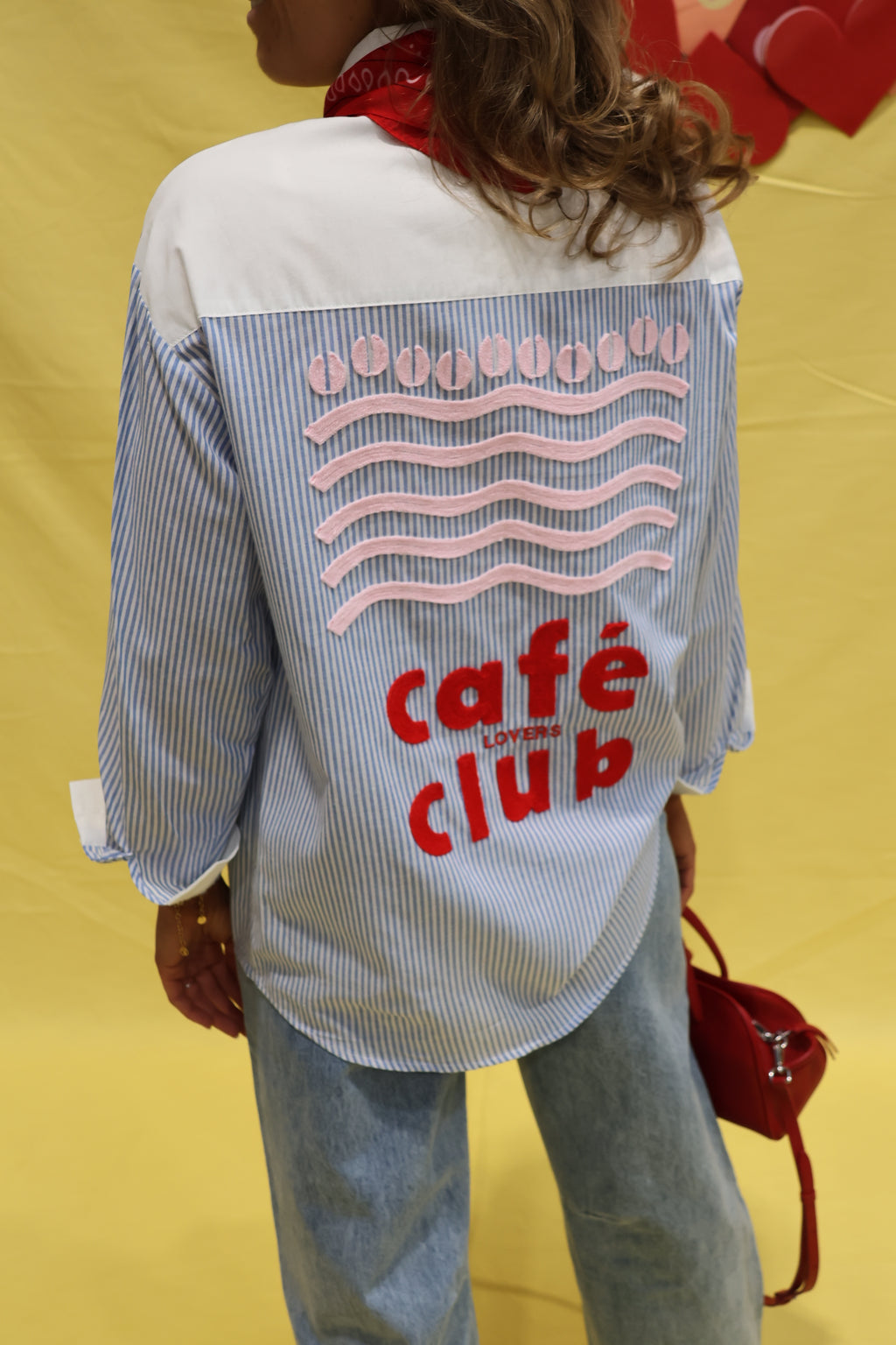 Lovers club hemd blauw