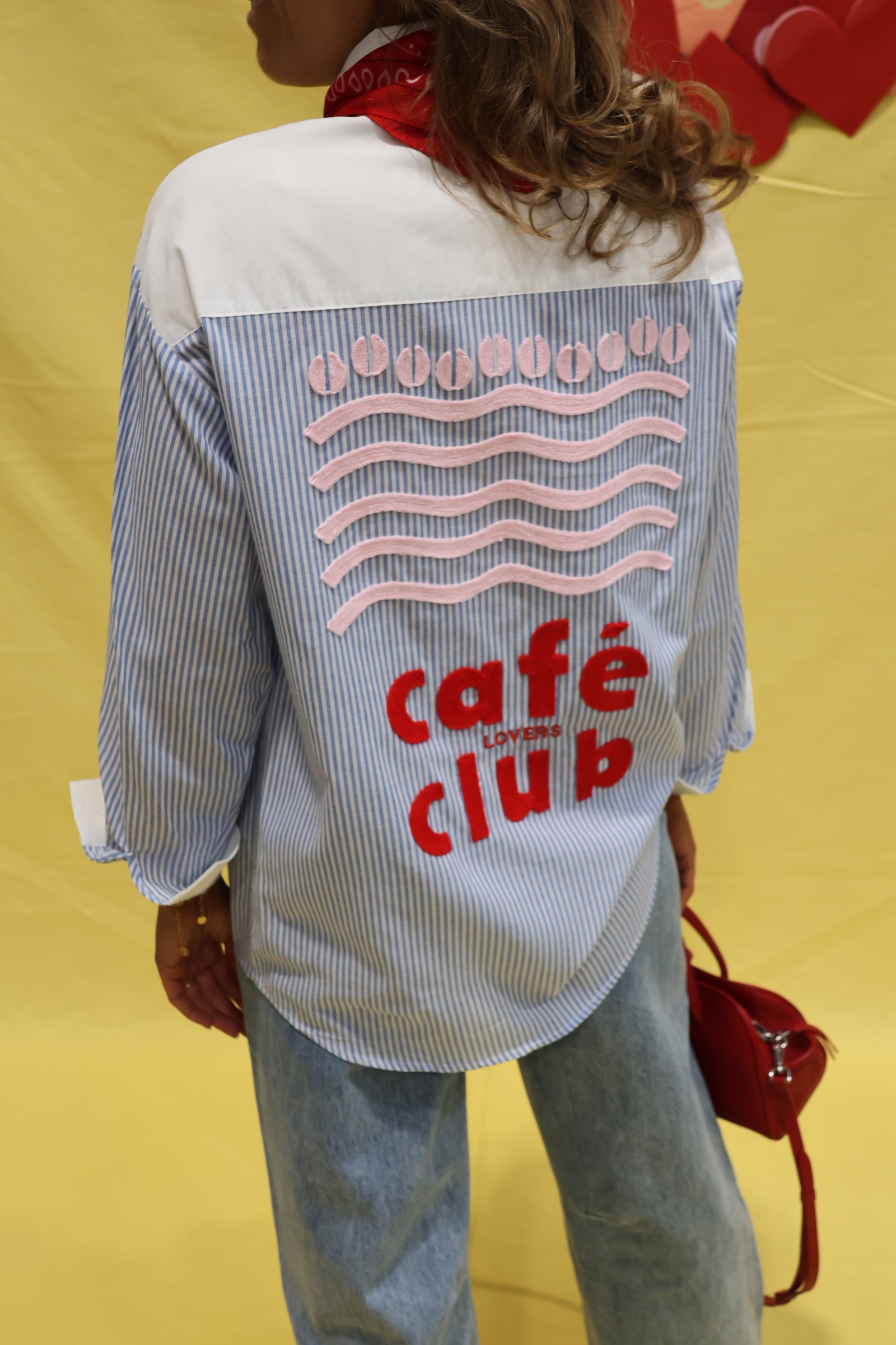 Lovers club hemd blauw