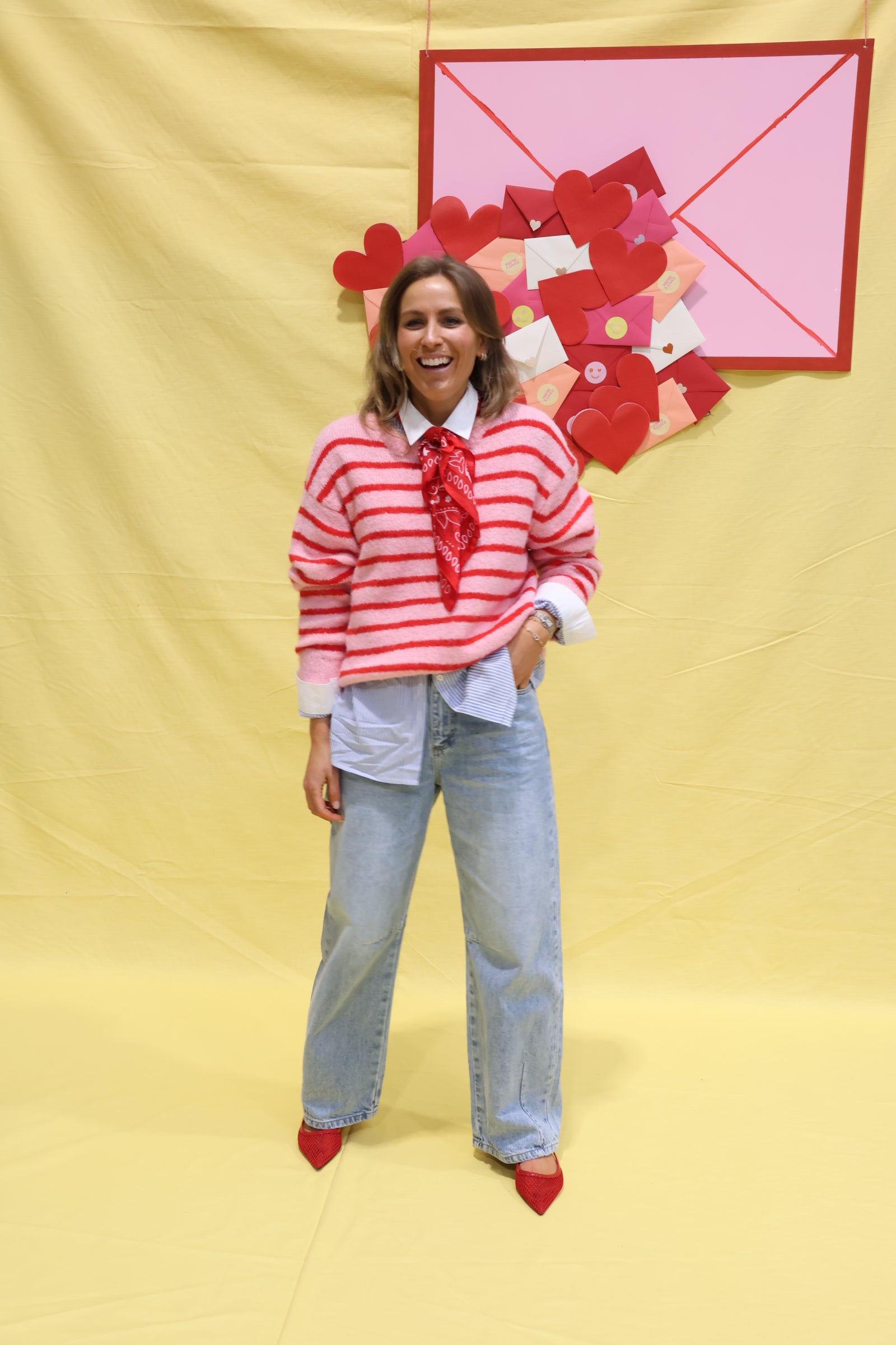 Harper balloon light denim jeans