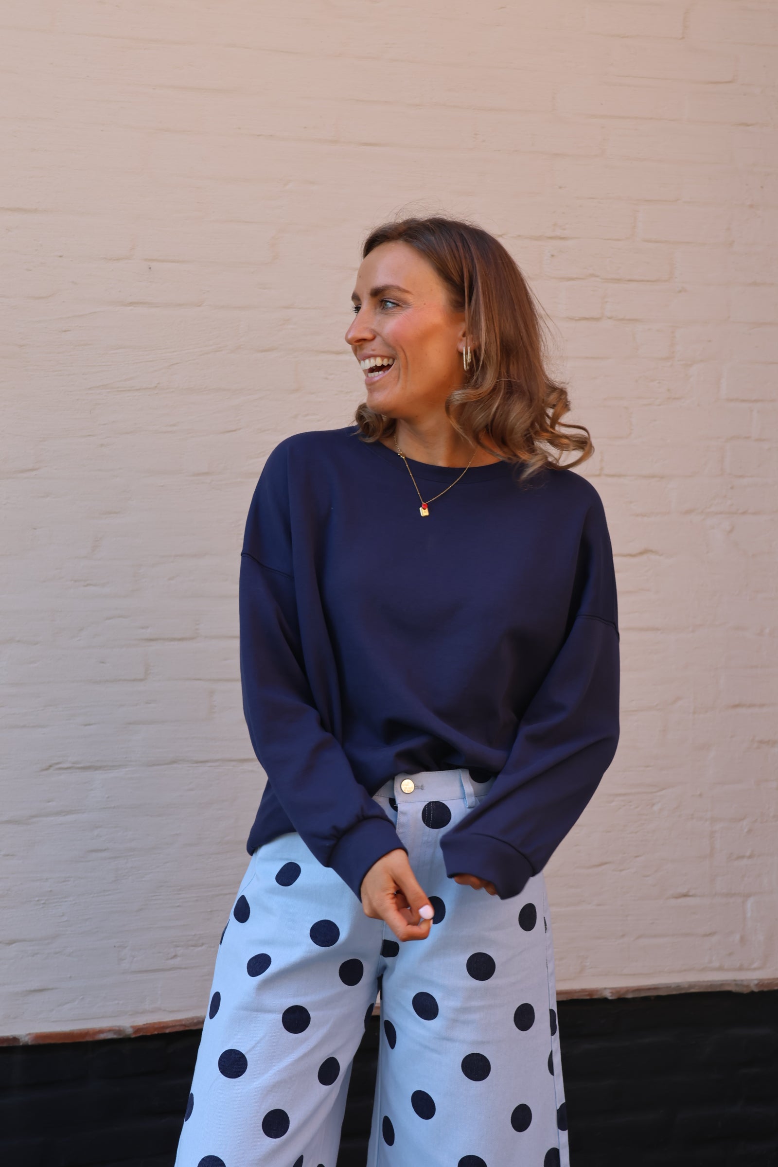 Juliet musthave sweater marine