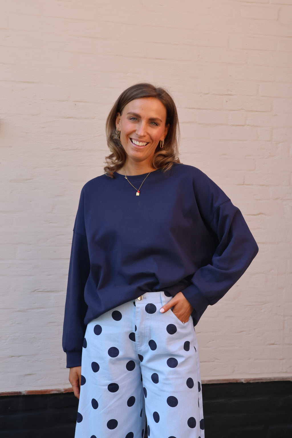 Juliet musthave sweater marine