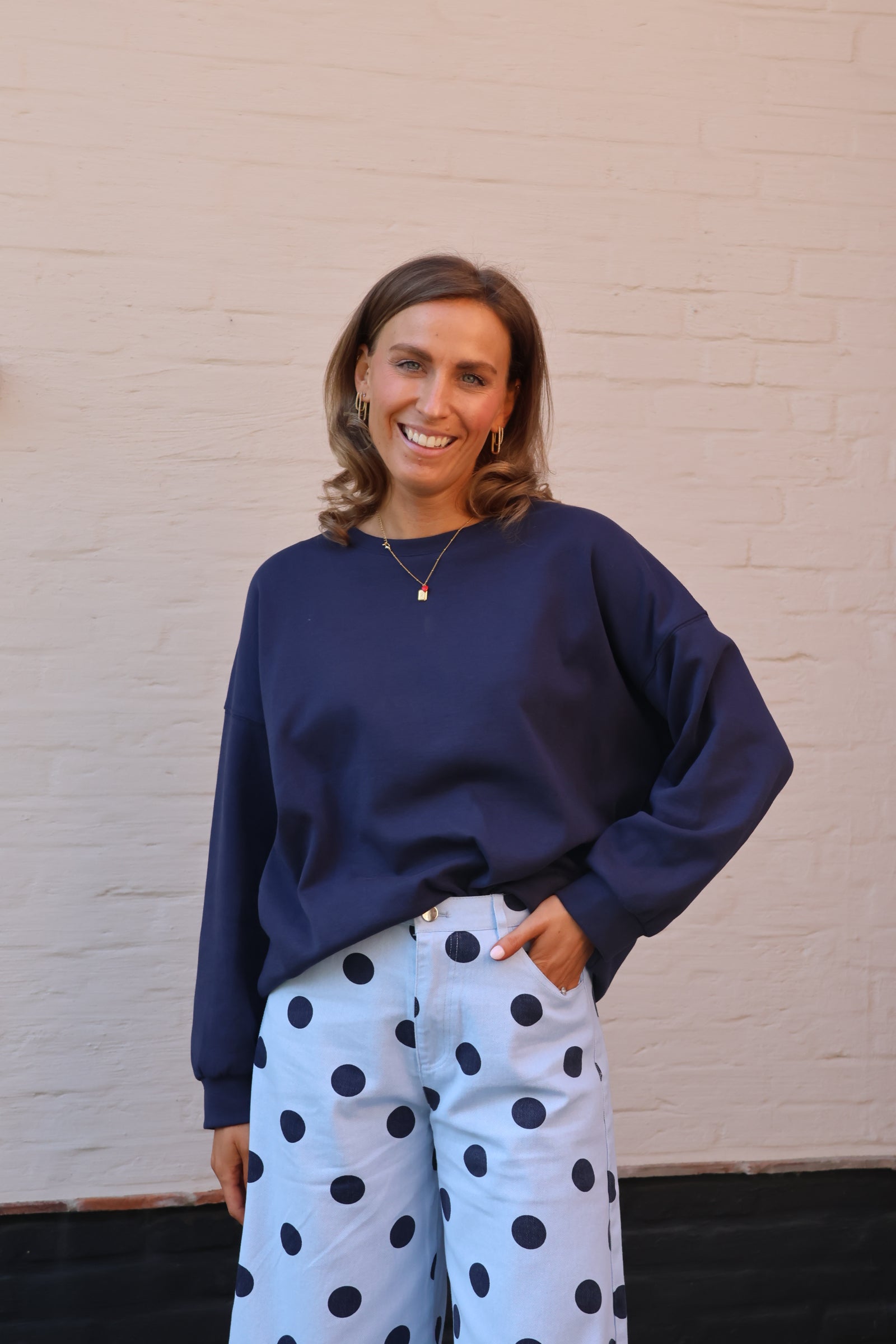 Juliet musthave sweater marine