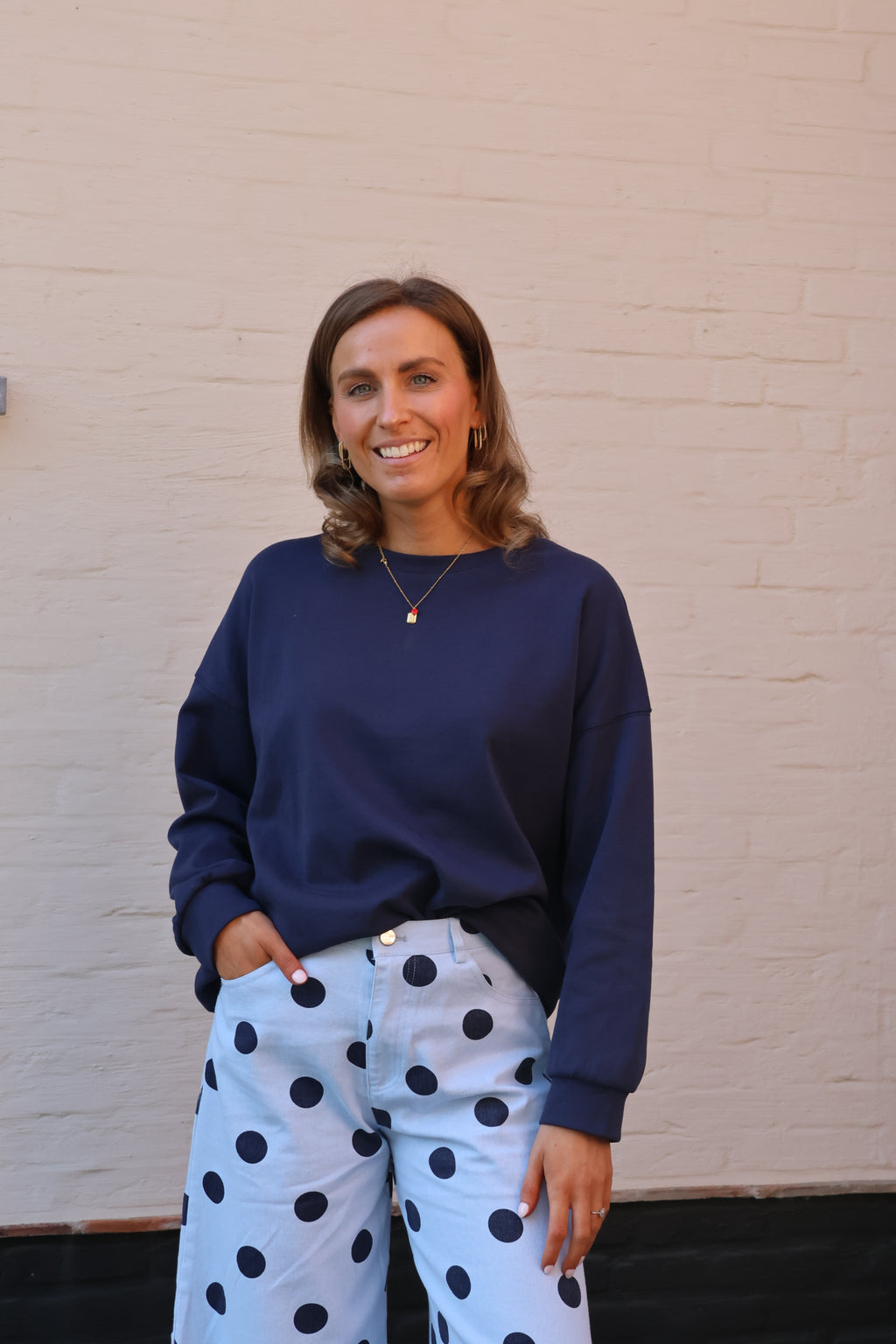 Juliet musthave sweater marine