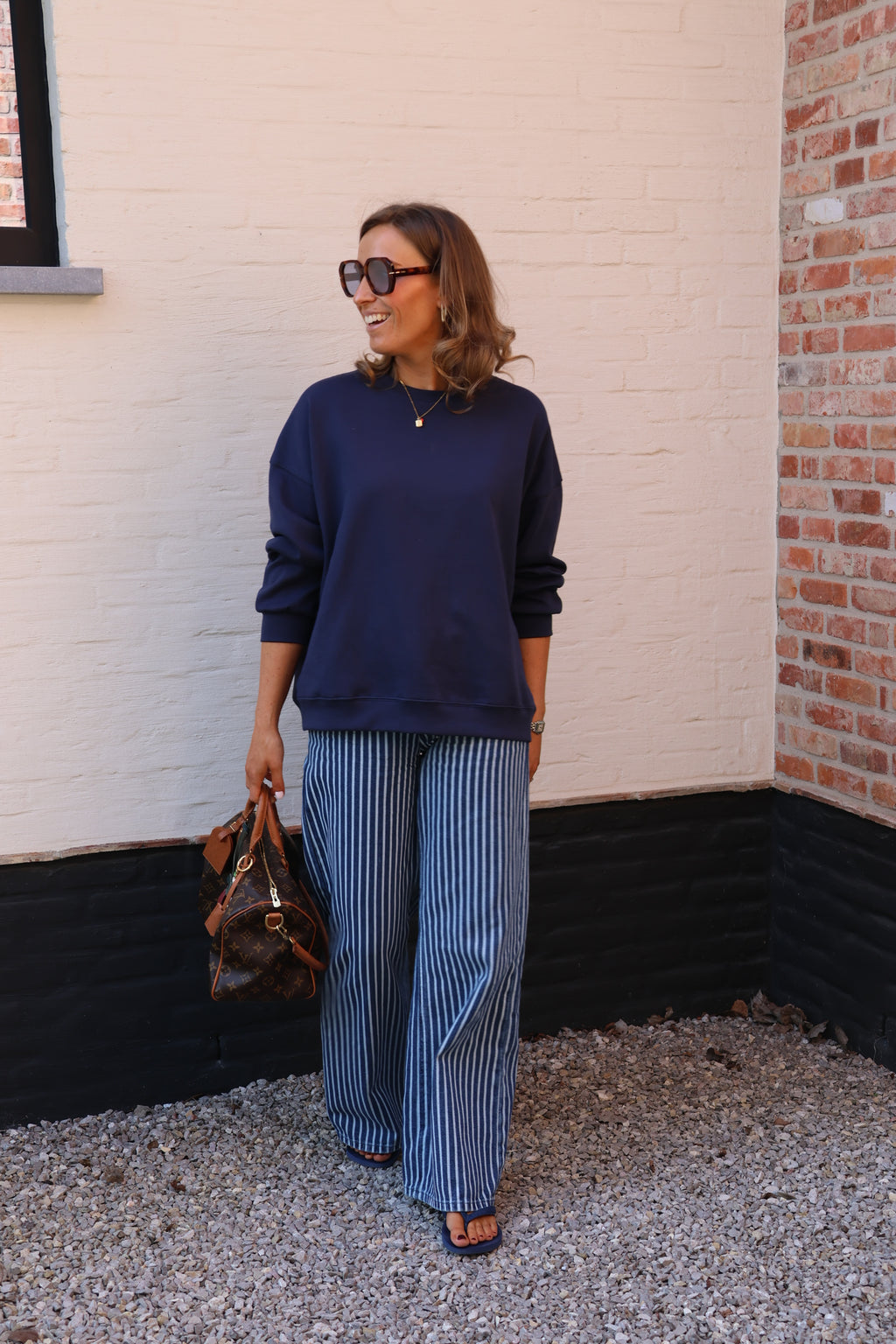 Juliet musthave sweater marine