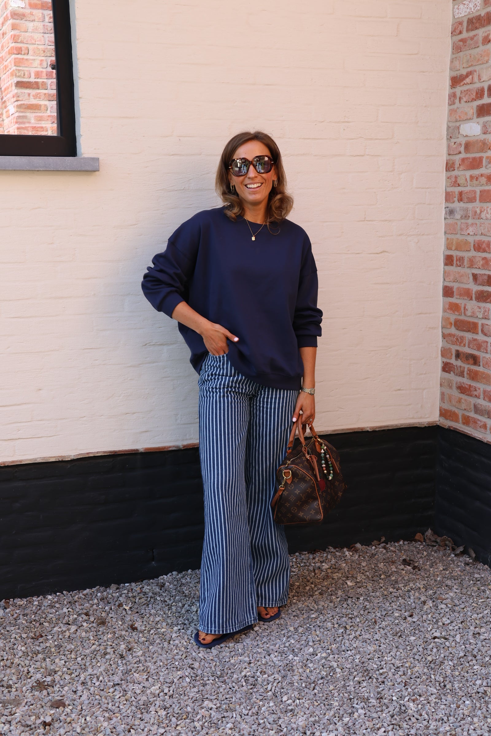 Juliet musthave sweater marine