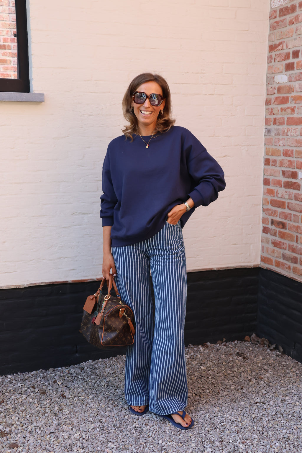 Juliet musthave sweater marine