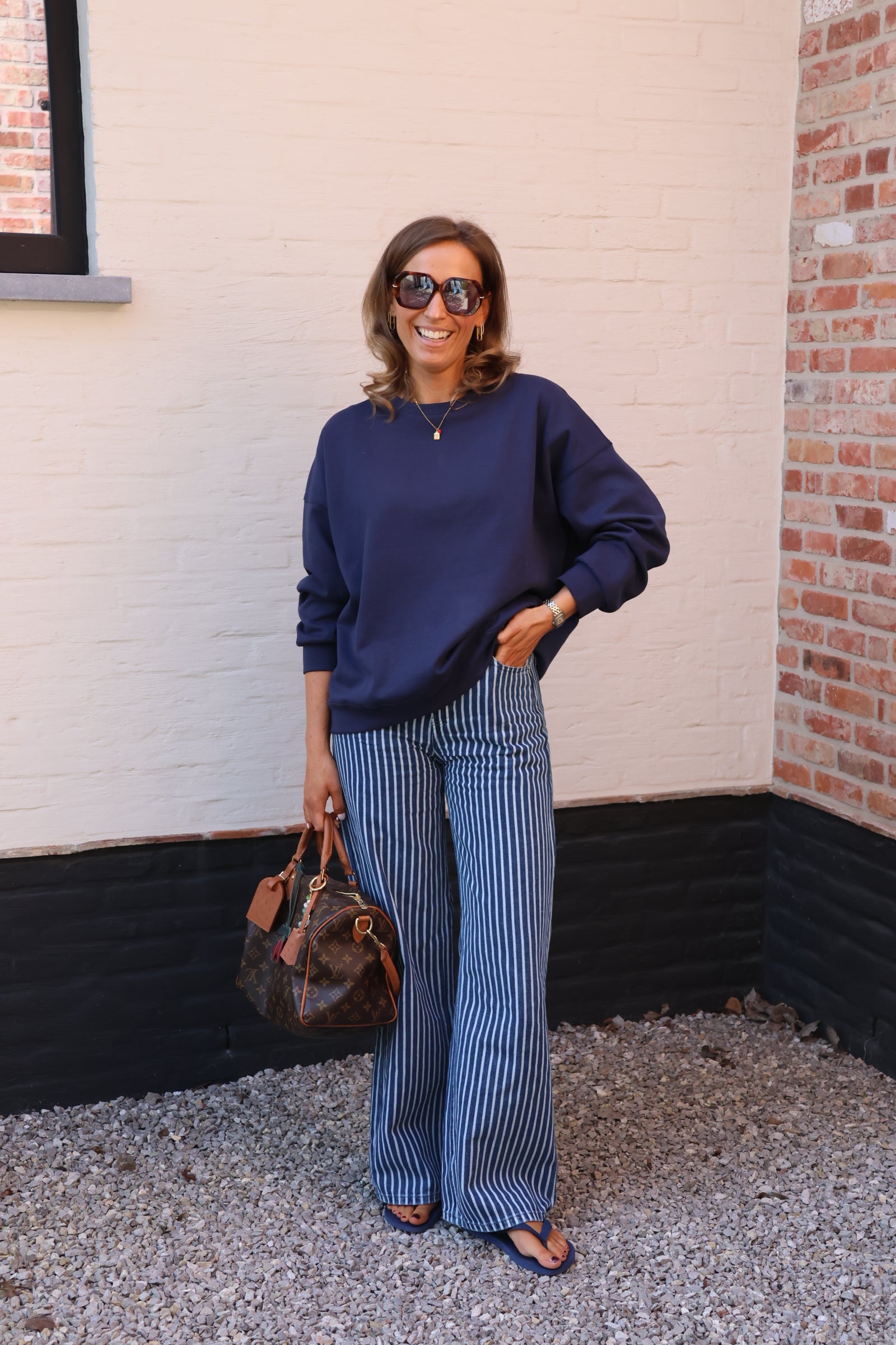 Juliet musthave sweater marine