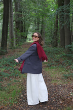 Tirza sjaal bordeaux