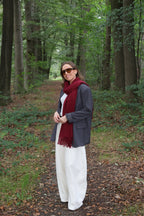 Tirza sjaal bordeaux