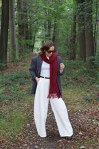 Tirza sjaal bordeaux