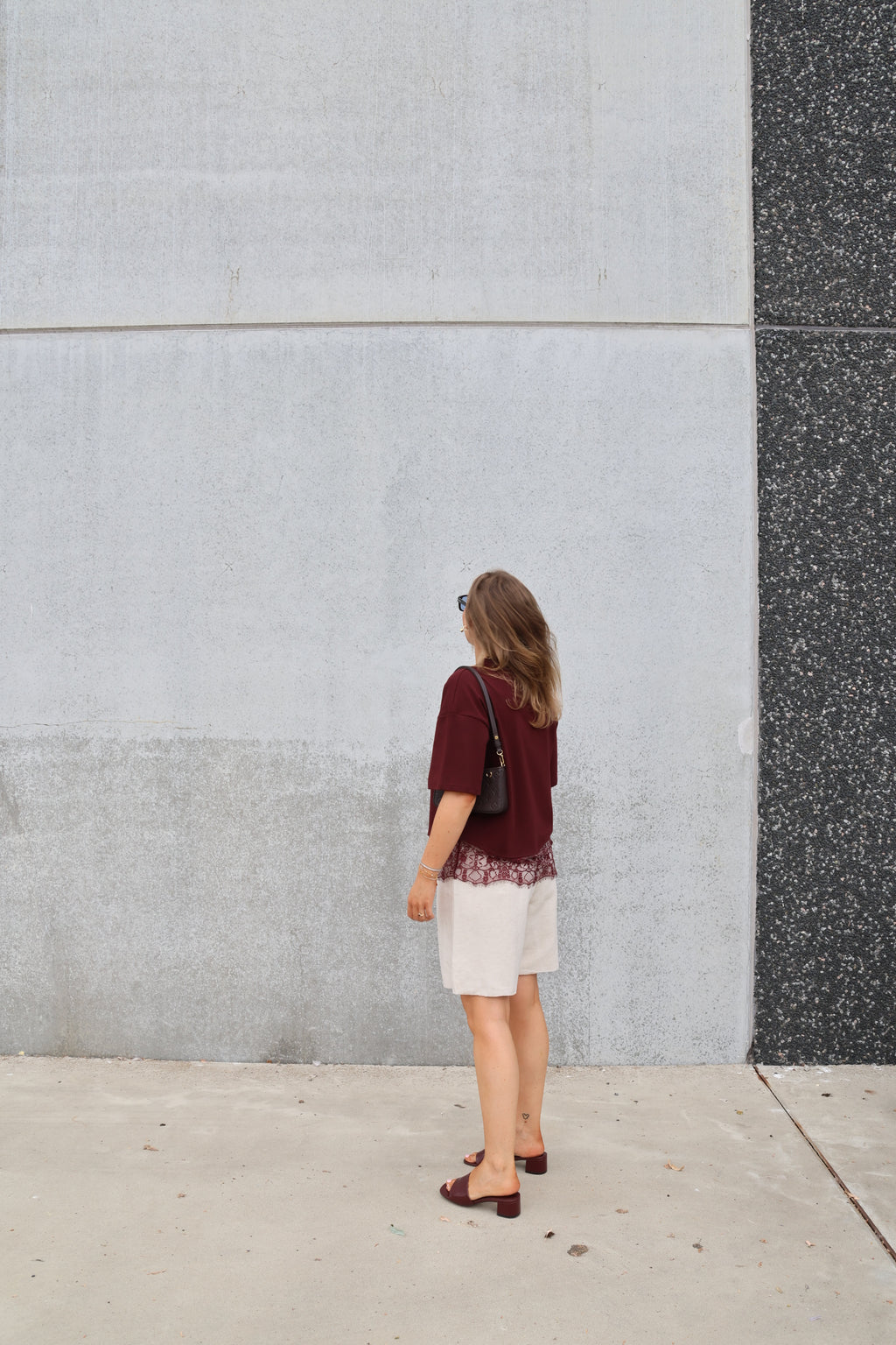 Maud bermuda beige