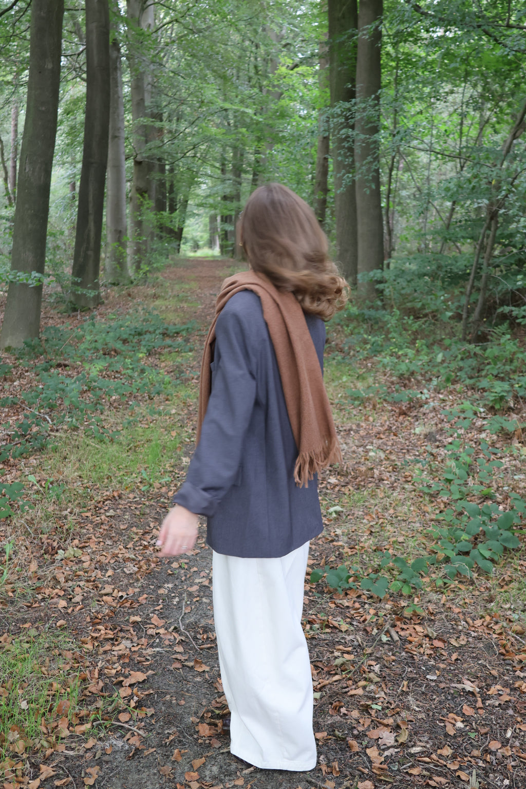 Tirza sjaal camel