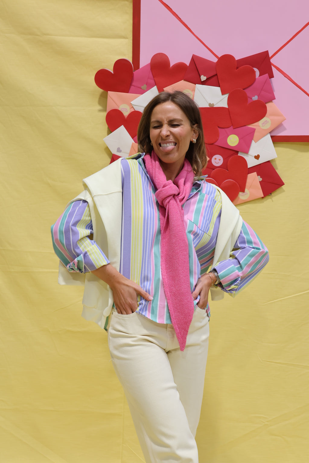 Stella multicolor hemd