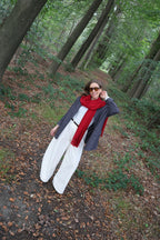 Tirza sjaal kersenrood