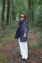 Tirza sjaal blauw