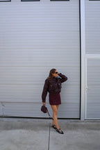 Macy skort bordeaux