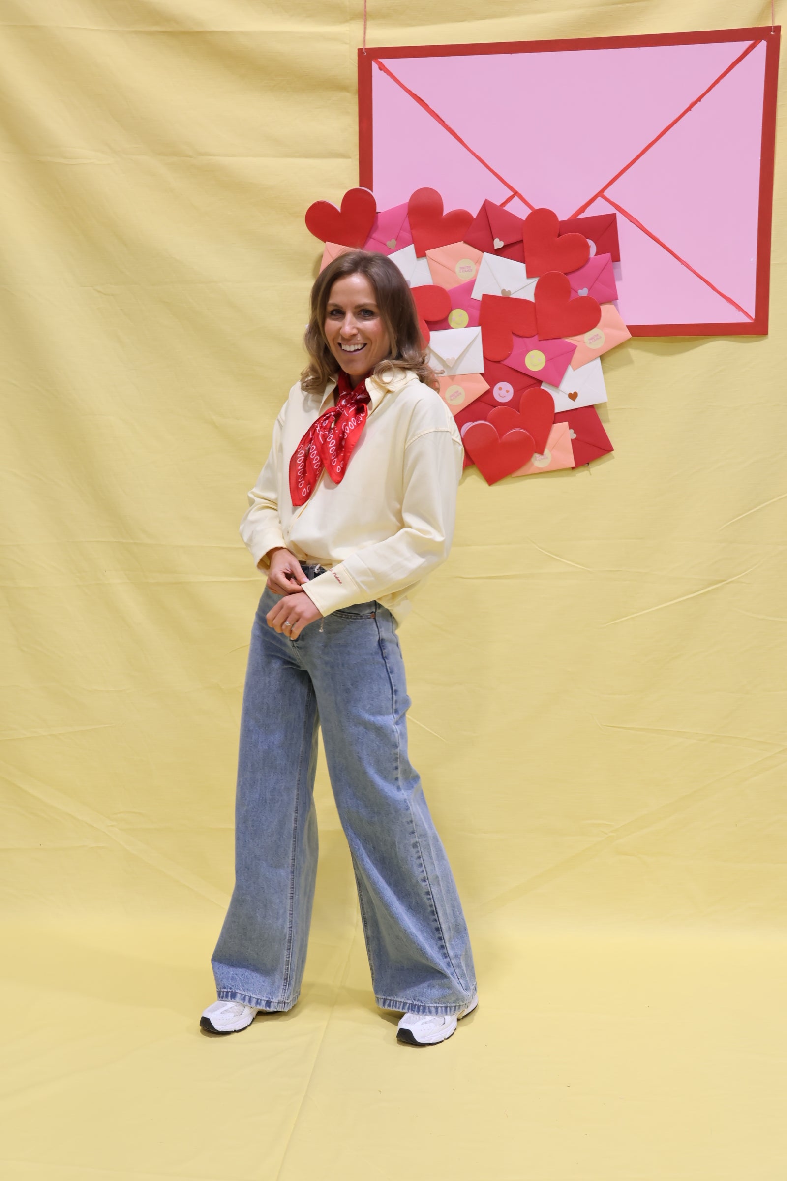 Je t'aime hemdje geel