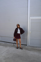 Macy skort bordeaux