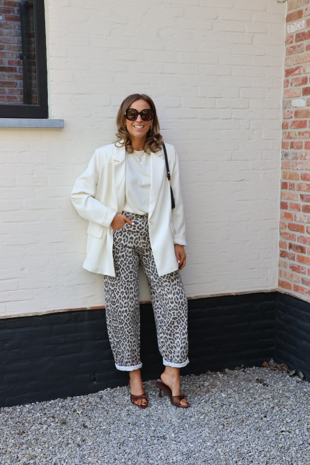 PRE-ORDER Cleo leopard balloon jeans