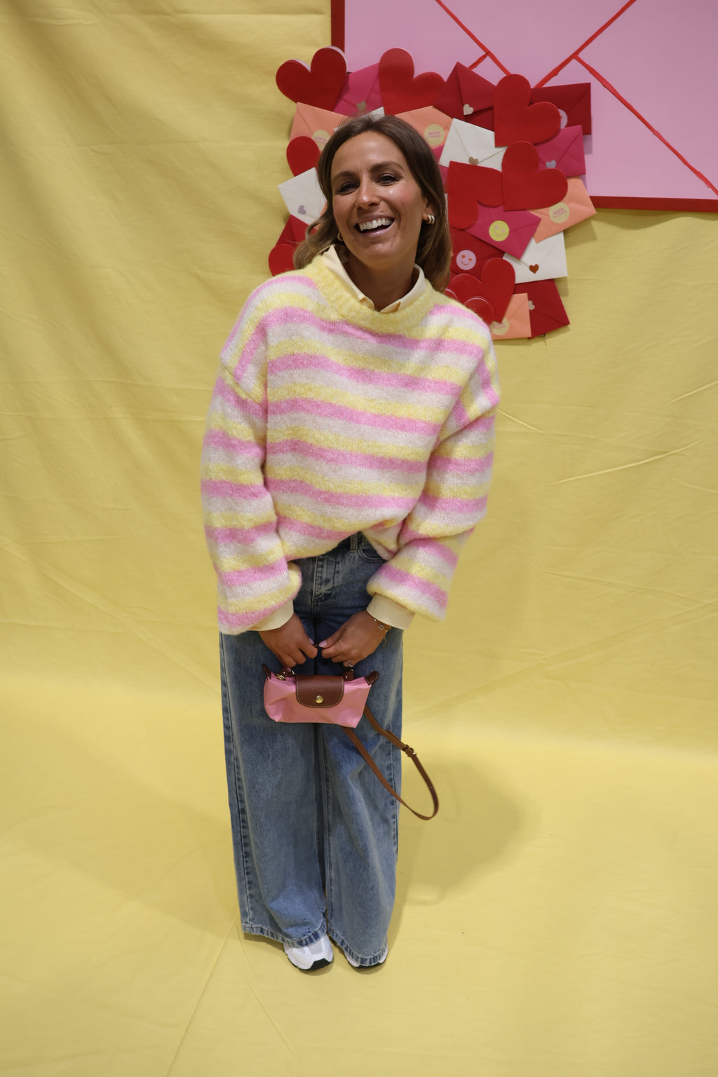 Je t'aime hemdje geel