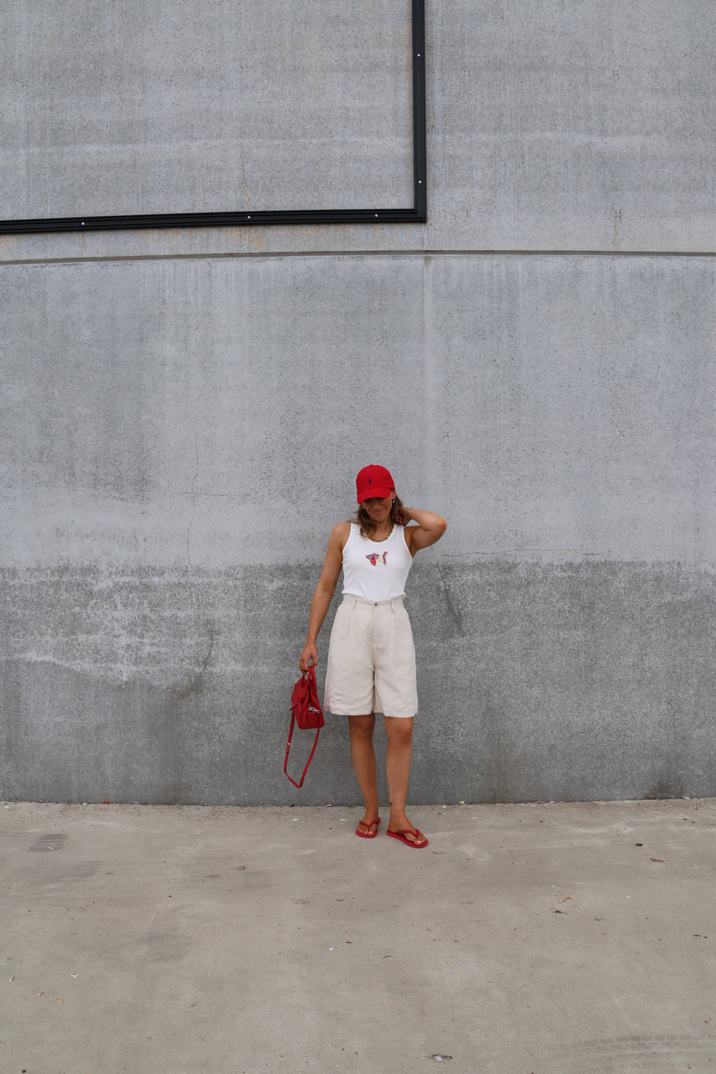 Maud bermuda beige