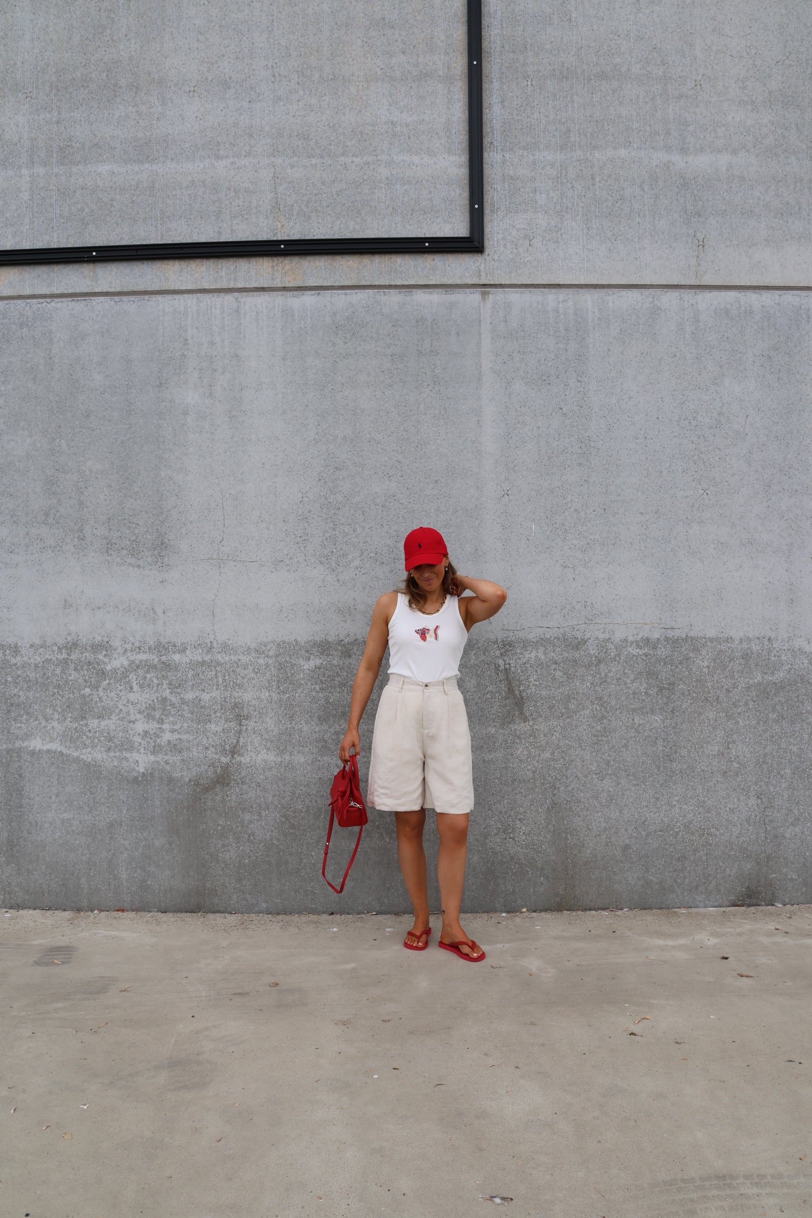 Maud bermuda beige