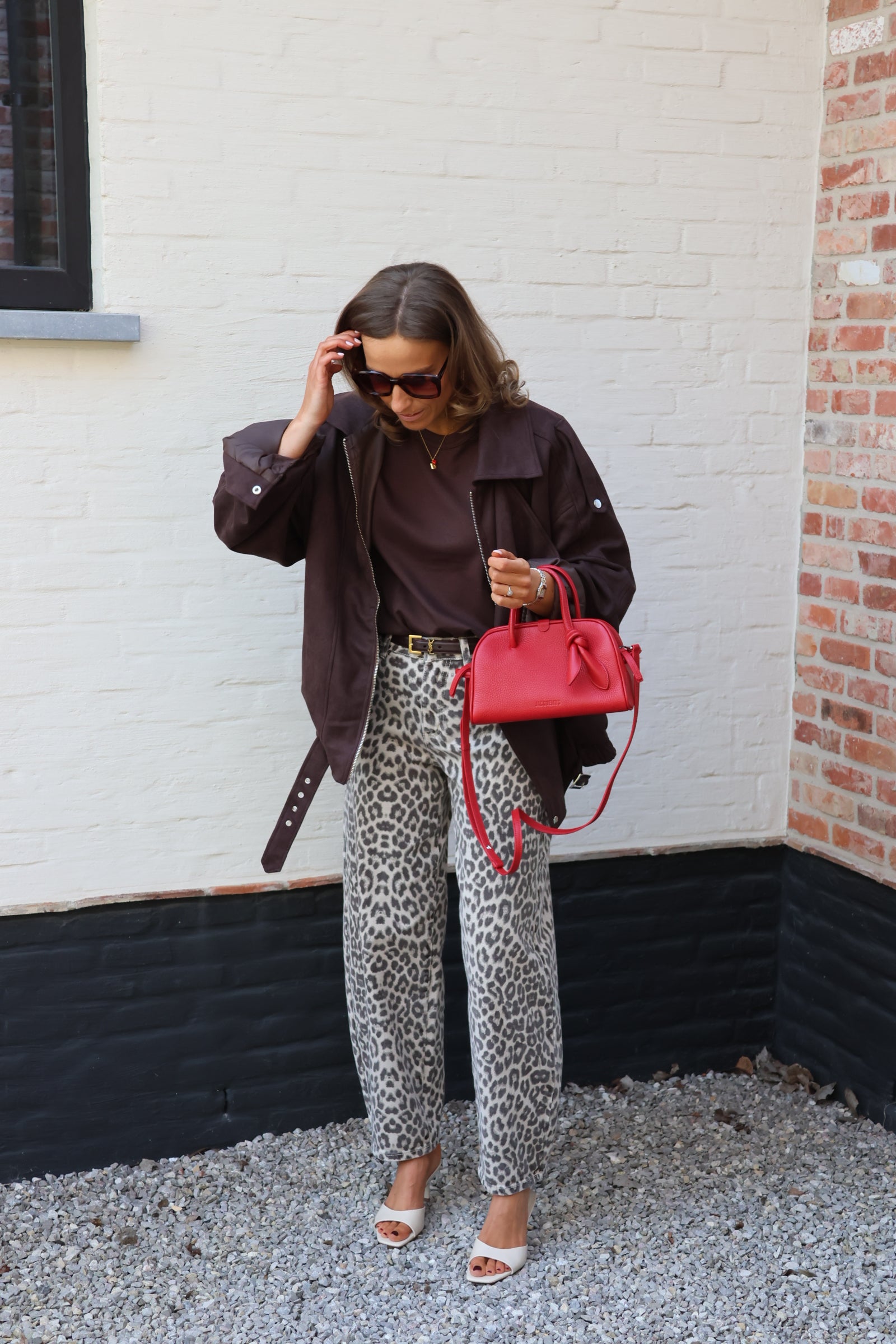 Marie musthave T-shirt bruin