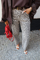PRE-ORDER Cleo leopard balloon jeans