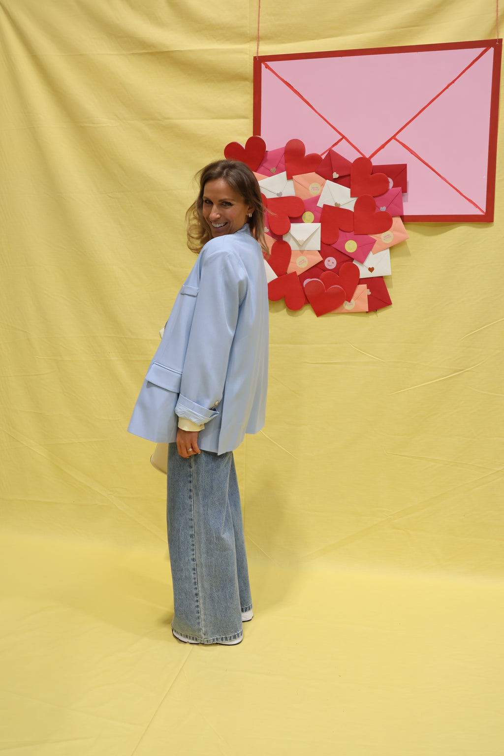 Gina palazzo denim jeans