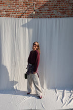 Boxy longsleeve acaï
