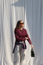 Boxy longsleeve acaï