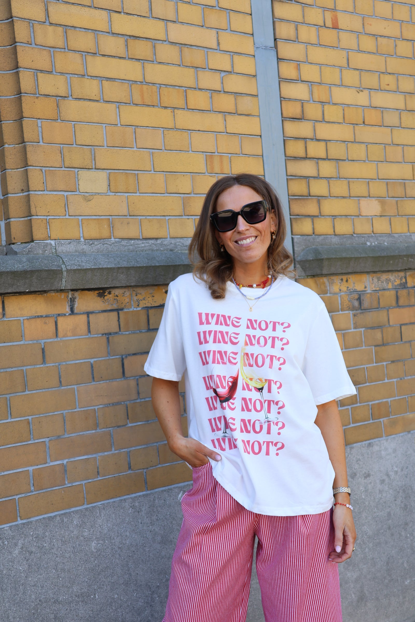 "Wine not?" T-shirt