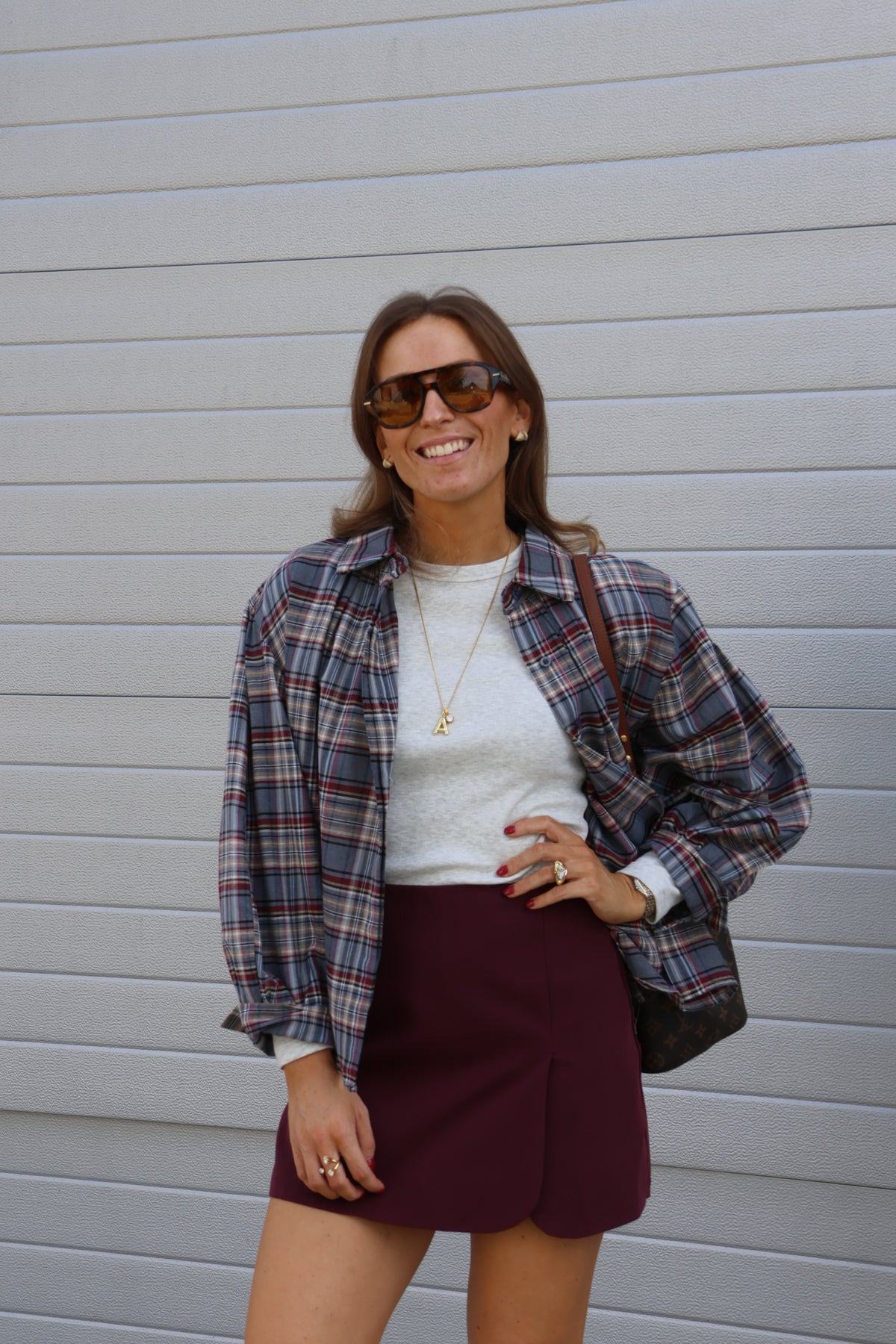 Maelle longsleeve grijs