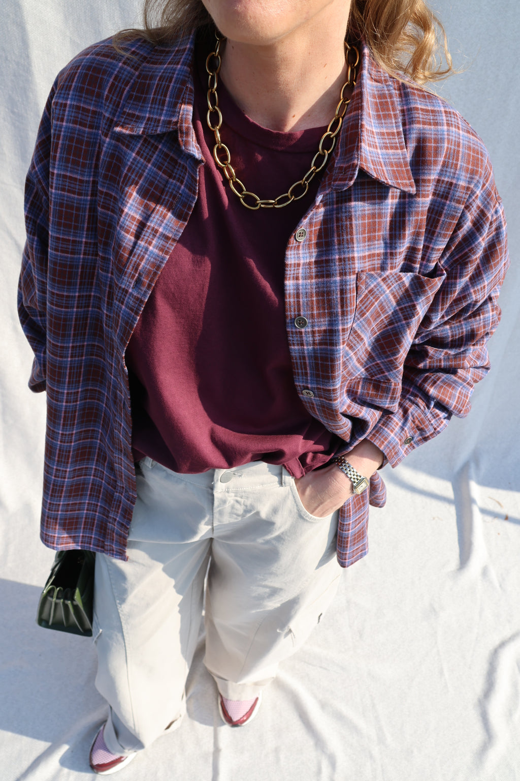 Boxy longsleeve acaï