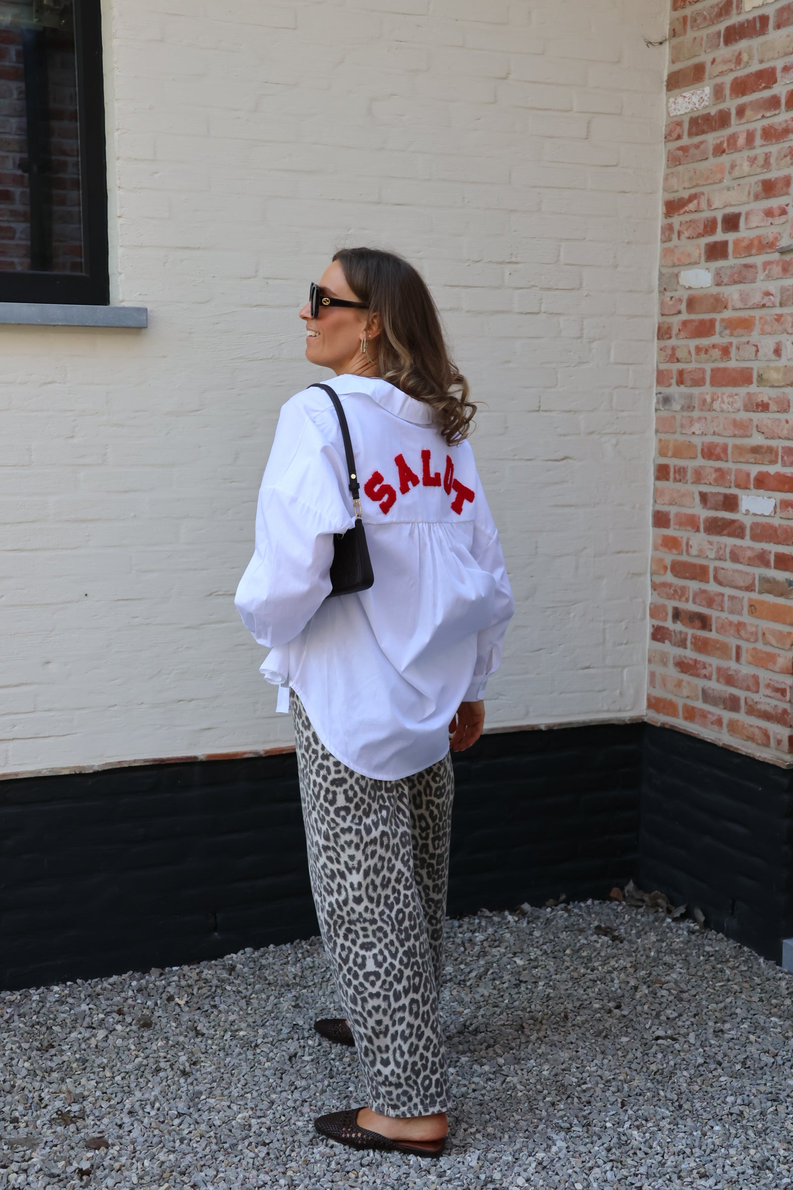 PRE-ORDER Cleo leopard balloon jeans